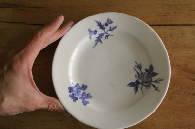 アンティークケーキプレート　イギリス　copeland and garrett spode