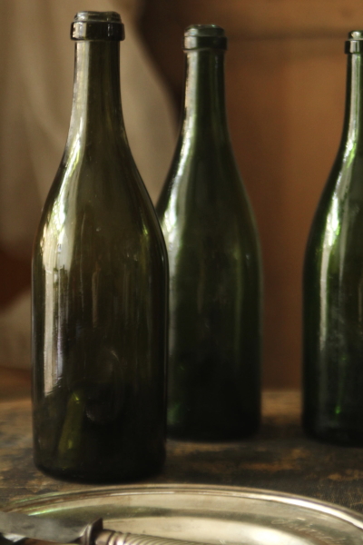 アンティークワインボトル フランス ガラス瓶 20170719 【Antiques