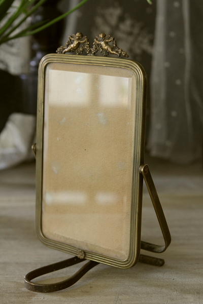 フランス　アンティーク　ヴィンテージ　フォトフレーム　天使 フランス アンティーク ヴィンテージ フォトフレーム 天使 フランス