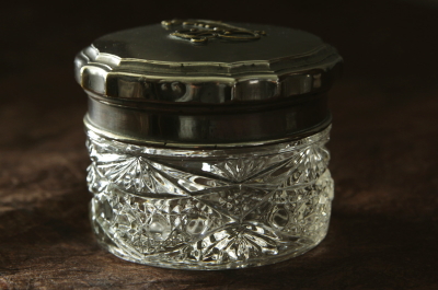 イギリスアンティーク　パウダーケース 1900年前後 イギリス パウダーケース アンティーク雑貨