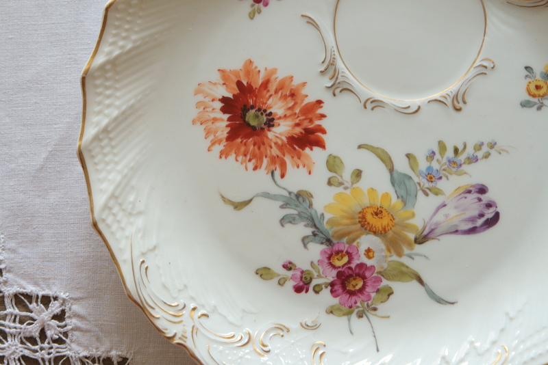 アンティークスナックセット ドイツ ドレスデン 【Antiques アンティークスナックセット ドイツ ドレスデン 【Antiques