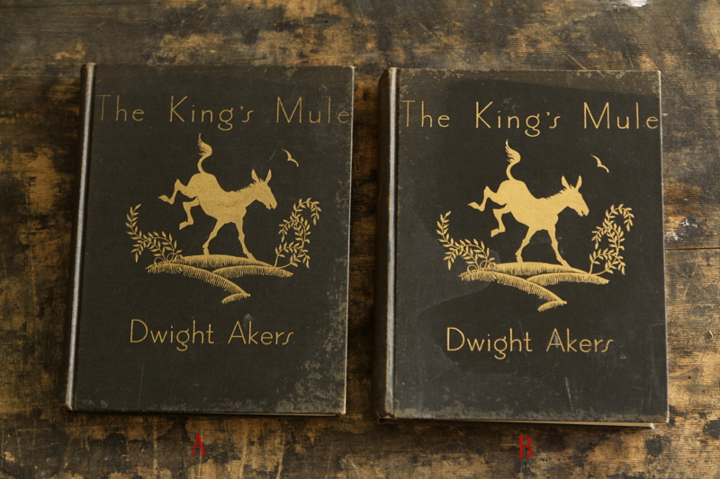 アンティークブック イギリス 童話 THE KING'S MULE Dwight Akers 