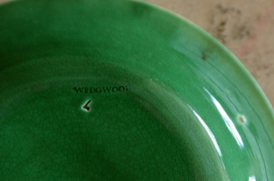 アンティークウエッジウッド イギリス マジョリカ焼 プレート