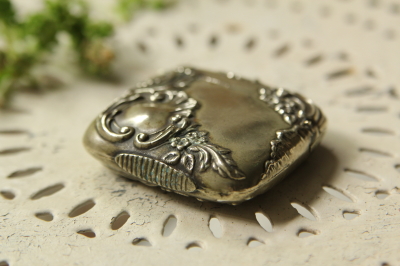 アンティークシルバー　マッチケース 英国アンティーク スターリングシルバー マッチケース