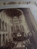 アンティークフォトグラフ　イギリス　教会　大聖堂
