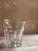 アンティークロックグラス　オールドファッションドグラス　プレスガラス　イギリス