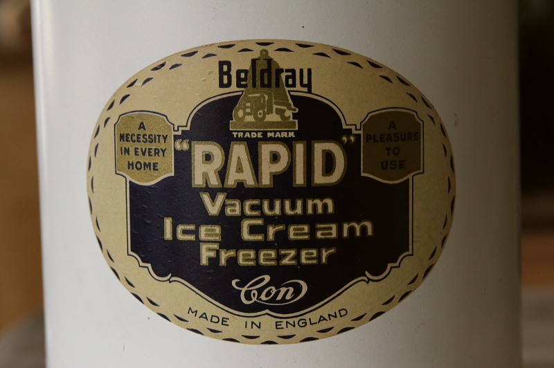 アンティークアイスクリームメーカー　イギリス　Beldray Bradley