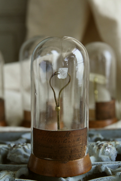 アンティーク鉱物標本 科学 実験具 フランス 【Antiques Truffle