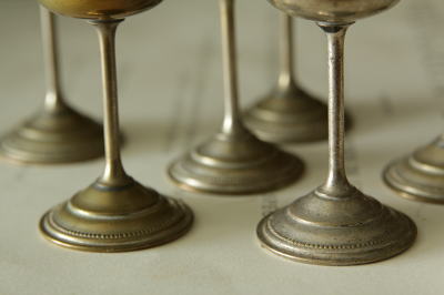 アンティークシルバーカップ 酒器 フランス 【Antiques Truffle