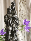 アンティーク聖像　聖母子像　ノートルダム・ド・ヴィクトワール　ND_de_victoire フランス