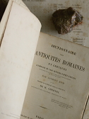 アンティーク事典　古書　フランス　ローマンアンティーク　Dictionnaire des Antiquites Romaines