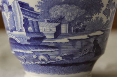 アンティークスポード SPODE コープランド COPELAND イギリス ブルー 