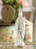 アンティークボトル　マリア像　聖水ボトル　フランス　ルルドの泉