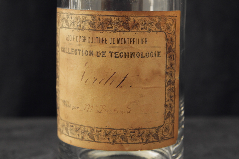 アンティーク標本瓶　ガラスジャー　モンペリエ農業学校　フランス