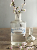 アンティークボトル　woodviolet ニオイスミレ　イギリス　アンティークストリュフ 20220221