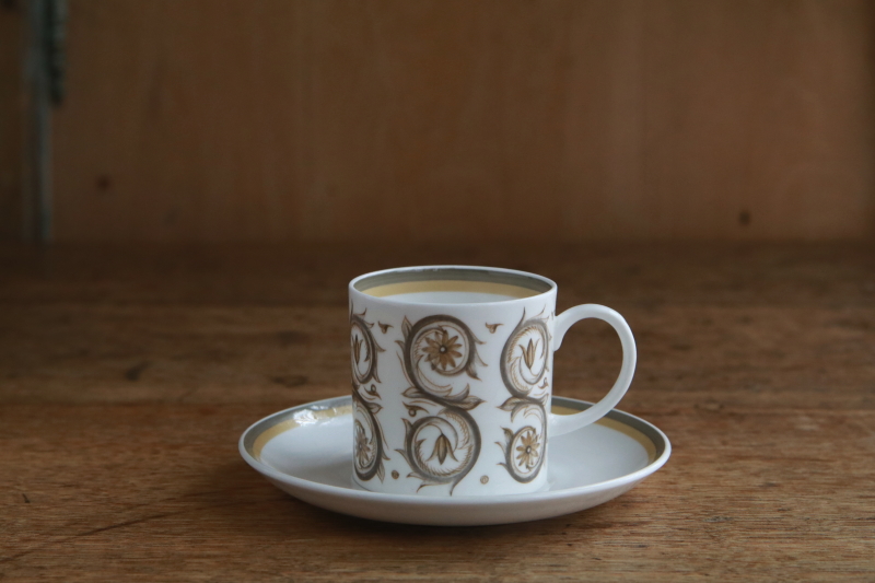 スージークーパー Susie Cooper venetia コーヒーカップソーサー イギリス アンティークストリュフ