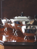 アンティークシルバーティーポット　アールデコ　紅茶器　francis haward　イギリス　アンティークストリュフ 20220323