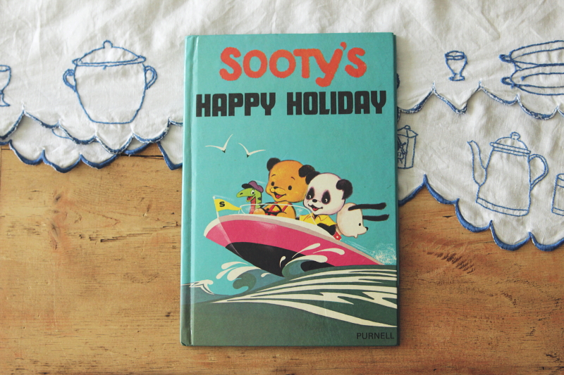 アンティーク　古書　絵本　スーティー　SOOTY イギリス