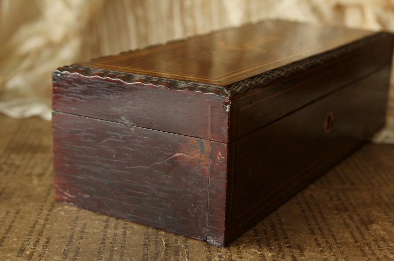 フランス アンティーク 木箱 アンティークグローブボックス フランス アンティーク木箱 gants