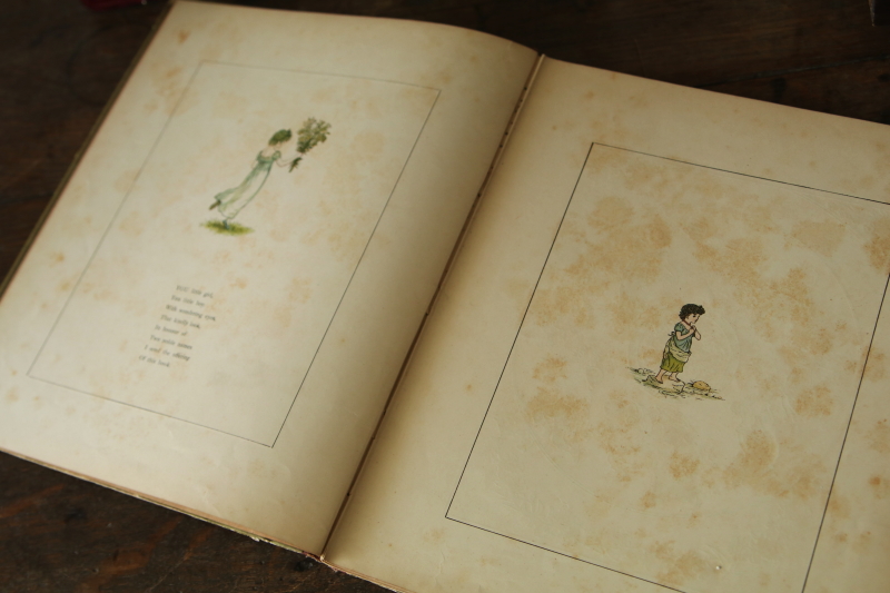 ケイト・グリーナウェイのマリーゴールドガーデン　Kate Greenaway Marigold Garden イギリス　児童書