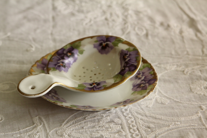 アンティークローゼンタール rosenthal bavalia スミレ ティー