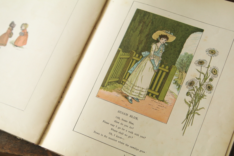 ケイト・グリーナウェイのマリーゴールドガーデン　Kate Greenaway Marigold Garden イギリス　児童書