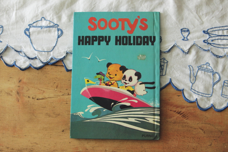 アンティーク　古書　絵本　スーティー　SOOTY イギリス