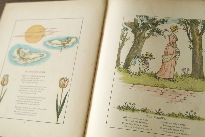 ケイト・グリーナウェイのマリーゴールドガーデン　Kate Greenaway Marigold Garden イギリス　児童書