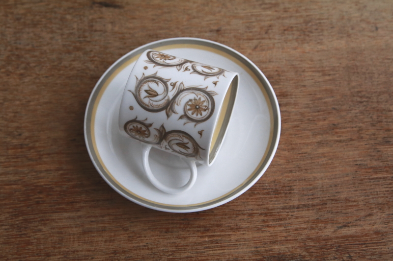 スージークーパー Susie Cooper venetia コーヒーカップソーサー イギリス アンティークストリュフ
