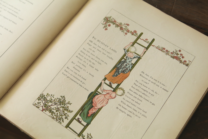 ケイト・グリーナウェイのマリーゴールドガーデン　Kate Greenaway Marigold Garden イギリス　児童書