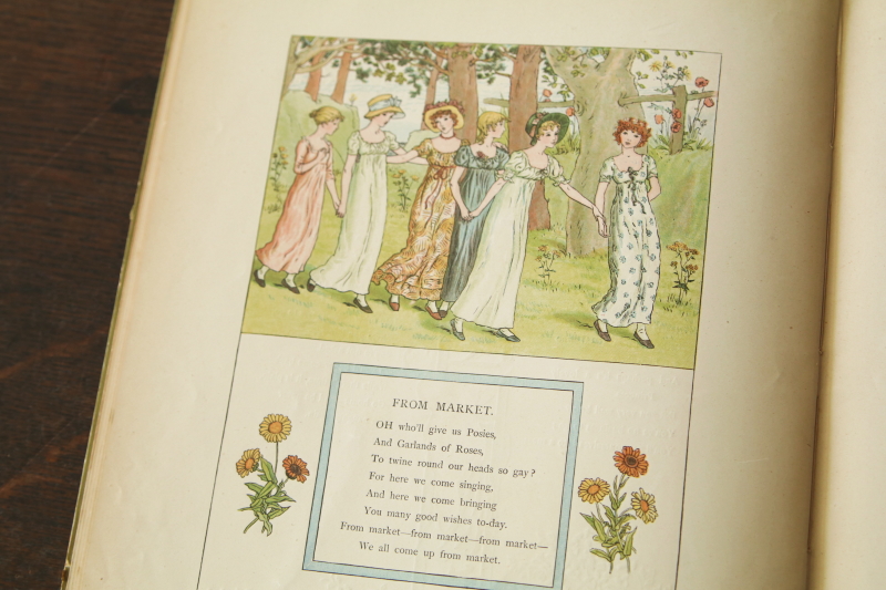 ケイト・グリーナウェイのマリーゴールドガーデン　Kate Greenaway Marigold Garden イギリス　児童書