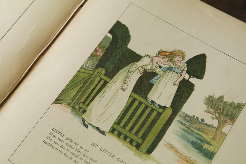 ケイト・グリーナウェイのマリーゴールドガーデン　Kate Greenaway Marigold Garden イギリス　児童書