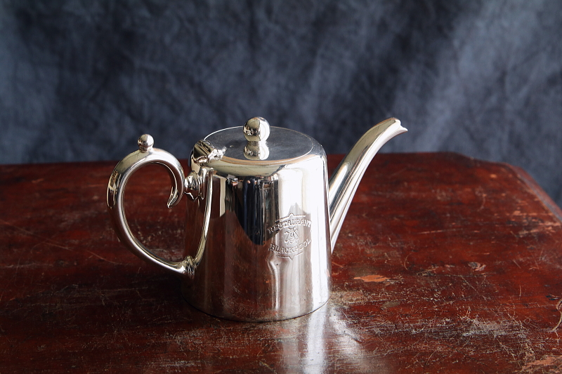 レストランウェア　ハーフパイントティポット　gladwin cooper brothers イギリス アンティークストリュフ