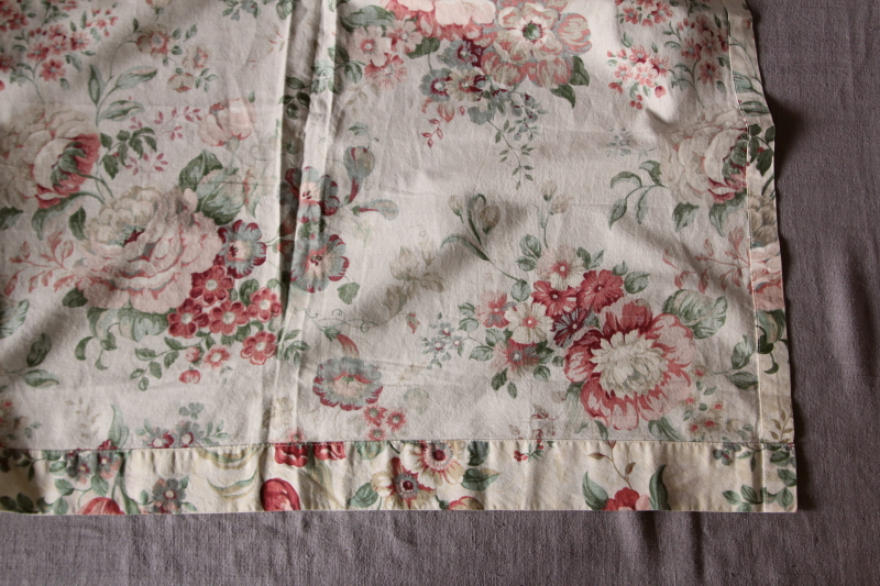 イギリスVintage　薔薇モチーフ　カットワーク　カーテン　180×180 brithishbird_top3.jpg