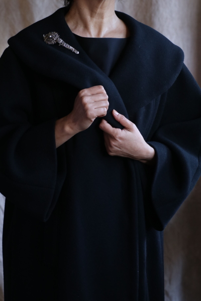 ローズカットストーン　シルバーターバンピン　イギリス アンティークストリュフ