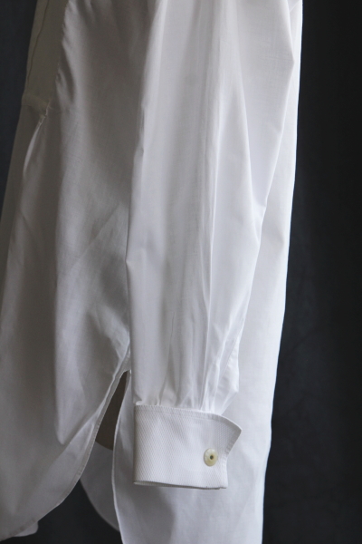 アンティークリネンドレスワークシャツ　カラー　ベスト　ボウタイ　イギリス　オースチンリード　ohm&webster