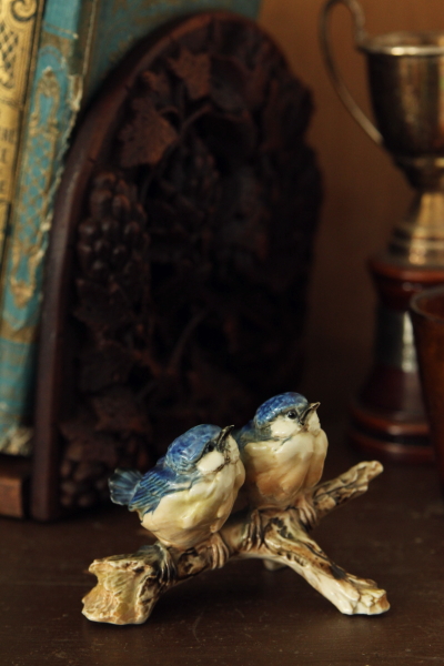 ドイツ製 フォルクシュテット 鷽 うそ 鳥 小鳥 フィギュリン Amazon.co.jp: L22 ドイツ製 フォルクシュテット Volkstedt 鷽
