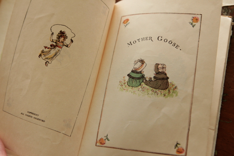 アンティークブック 絵本 古書 ケイト・グリーナウェイ マザー