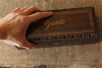 アンティークグローブボックス フランス アンティーク木箱 gants