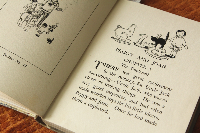 アンティークブック　児童書 peggyandjoan appleton cradoc イギリス　アップルトン
