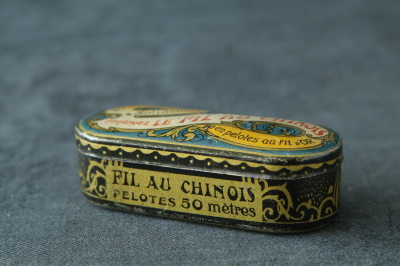 フランスの糸巻きケース fil au chinois ボビンケース フランス