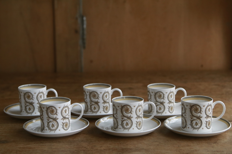 スージークーパー Susie Cooper venetia コーヒーカップソーサー イギリス アンティークストリュフ