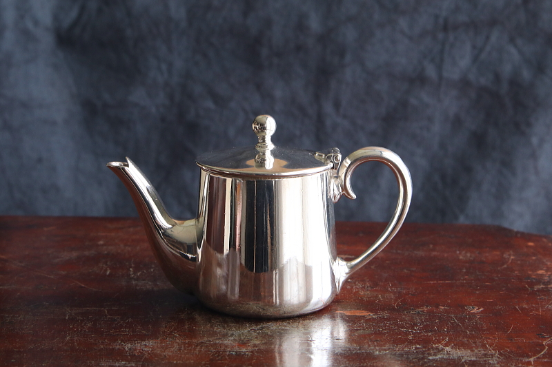 レストランウェア　ハーフパイントティポット　gladwin cooper brothers イギリス アンティークストリュフ