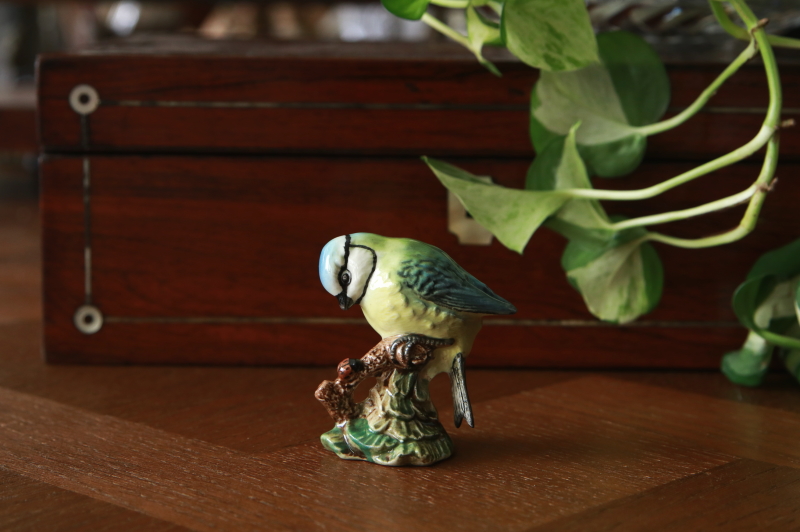 小鳥のフィギュリン　beswick pottery イギリス　アンティークストリュフ 20250319