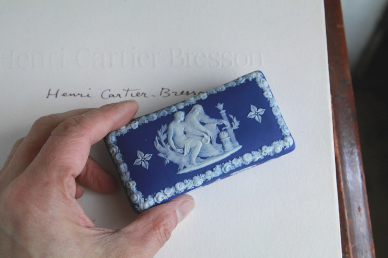 ジャスパーウェアマッチボックス　wedgwood ウエッジウッド　イギリス　アンティークストリュフ