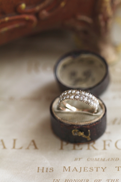 ジョージアンシードパールリング　イギリス アンティークストリュフ 20251114
