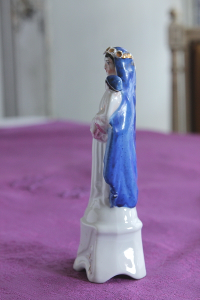 アンティーク聖母子像　マリア像　フランス