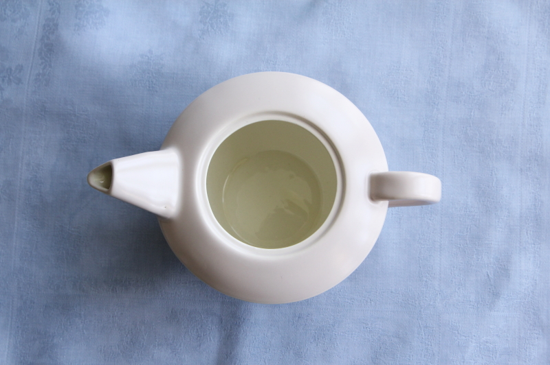 アンティークティーポット　紅茶　poole twintone ツイントーン　セピアブラウン　イギリス