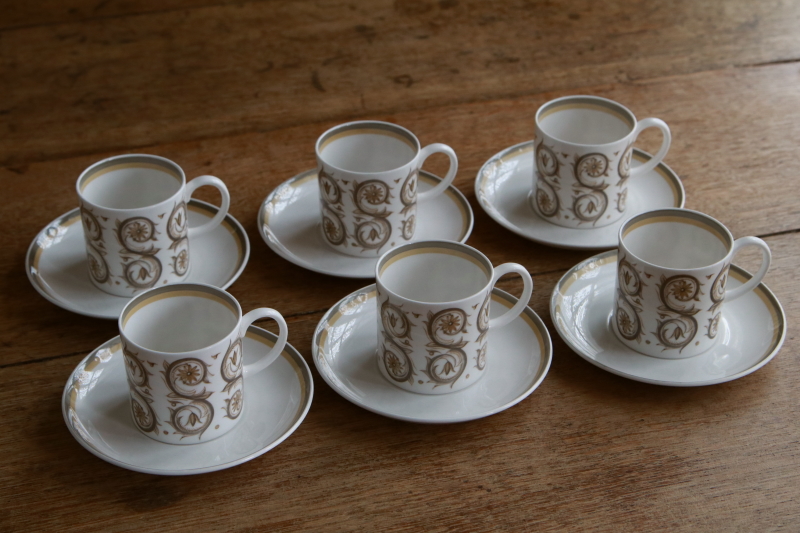 スージークーパー Susie Cooper venetia コーヒーカップソーサー イギリス アンティークストリュフ
