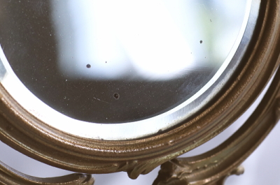 ロココスタンドミラー　フランス アンティークストリュフ